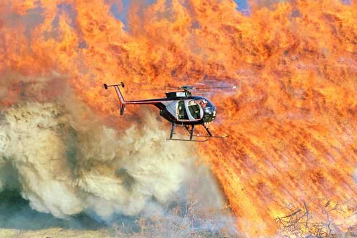 Wildfires hit Southern California during red-flag conditions