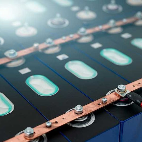 A lithium cell battery with wires attached to it