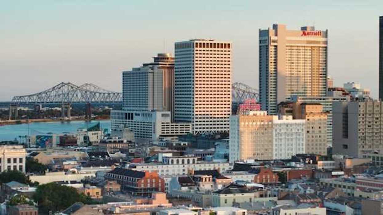A view of a city skyline