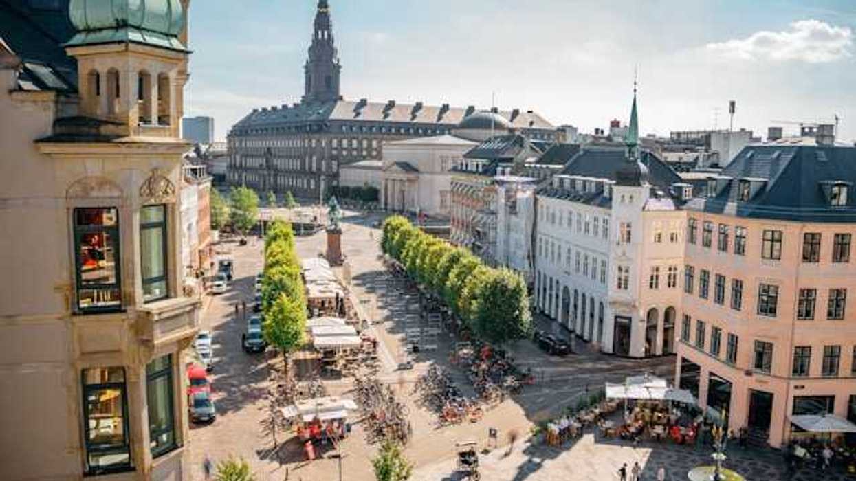 A view of a Stockholm street