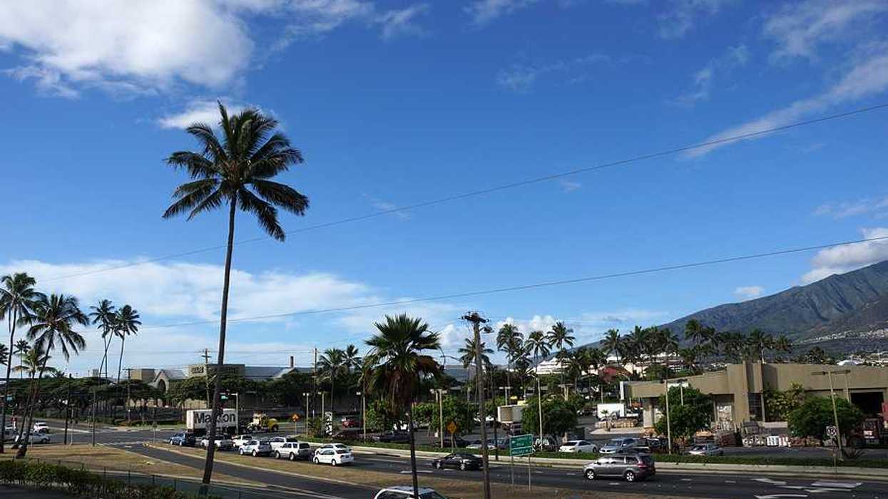 A view of Kahului airport in Maui