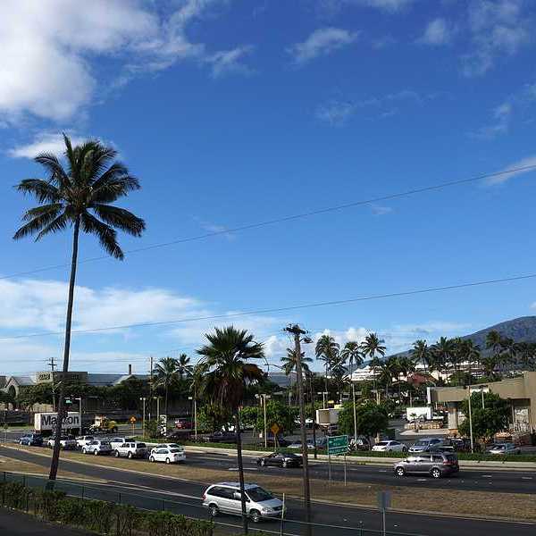 A view of Kahului airport in Maui