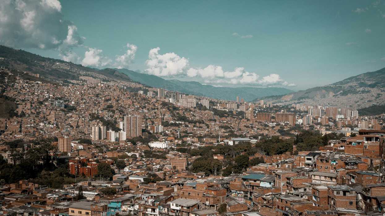 aerial view of Medellin, Colombia, during daytime.