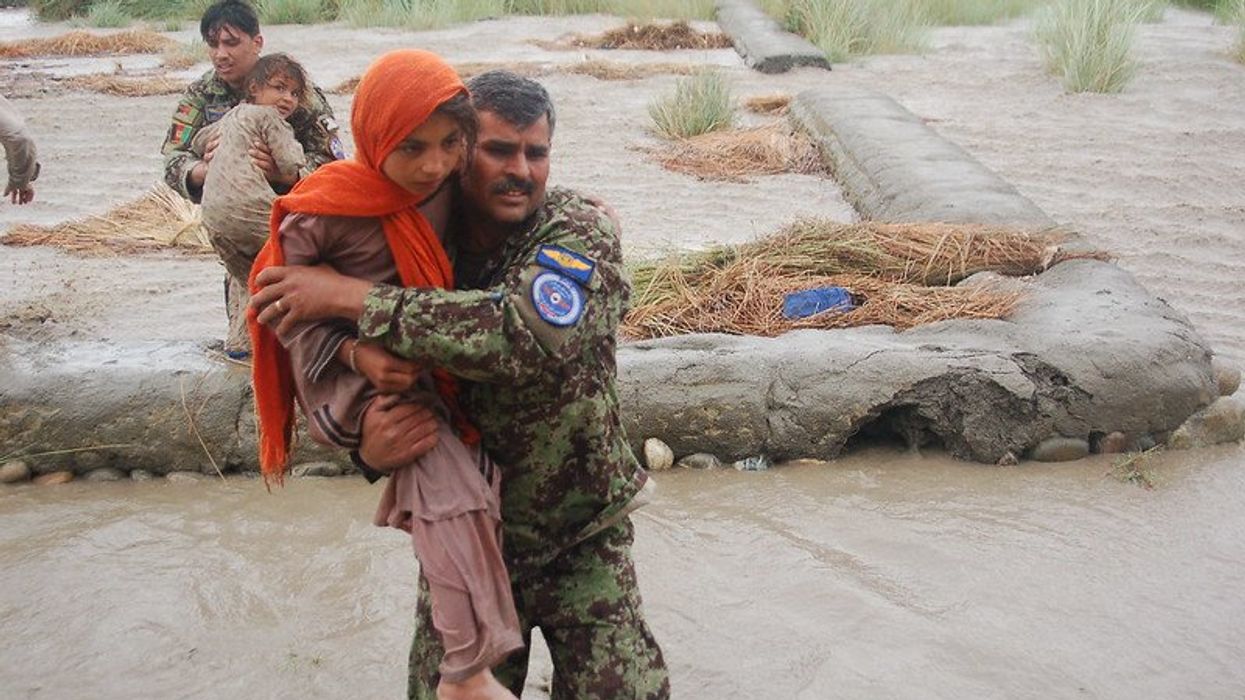 afghanistan flooding climate resilience