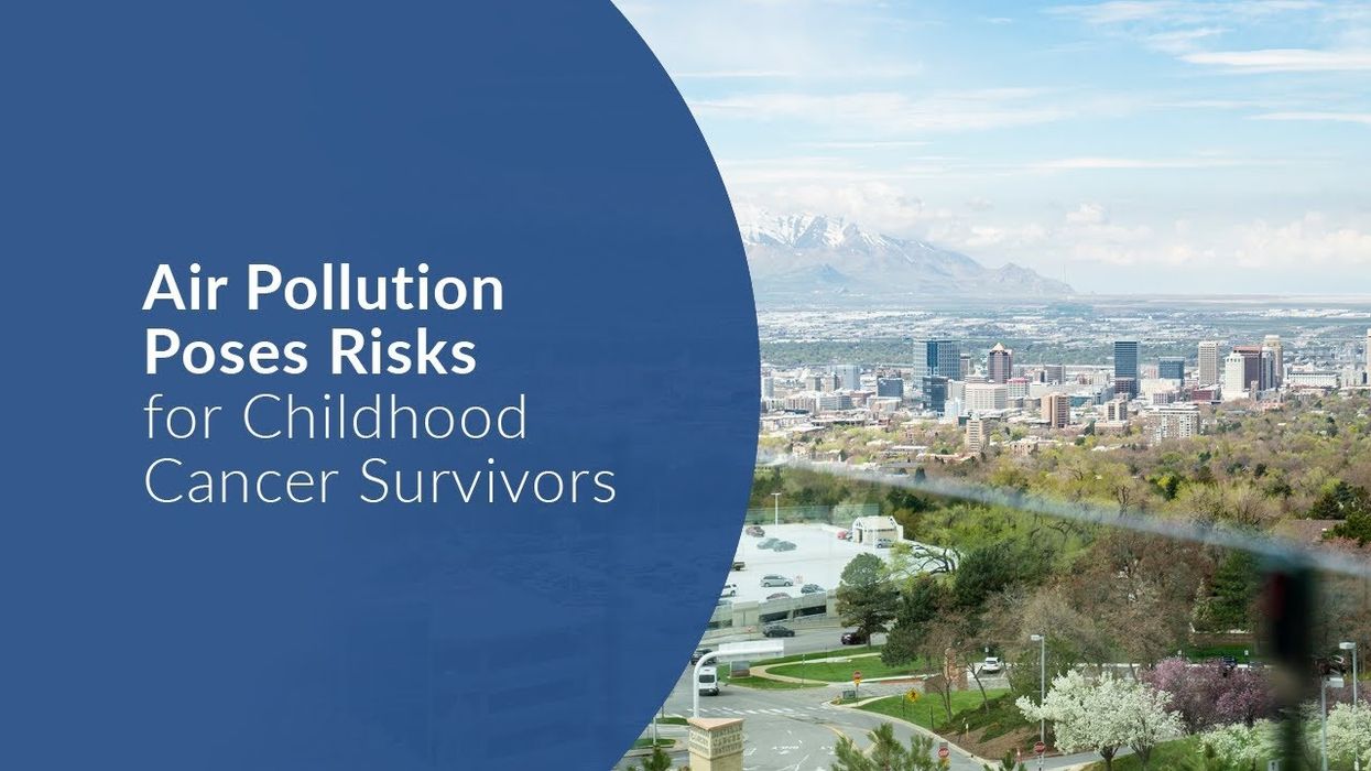 Childhood cancer survivors are more likely to end up in the hospital from air pollution