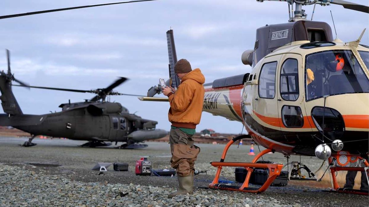 Alaska DOT&PF Assessment Teams operate drones in Kipnuk 2025-10-14