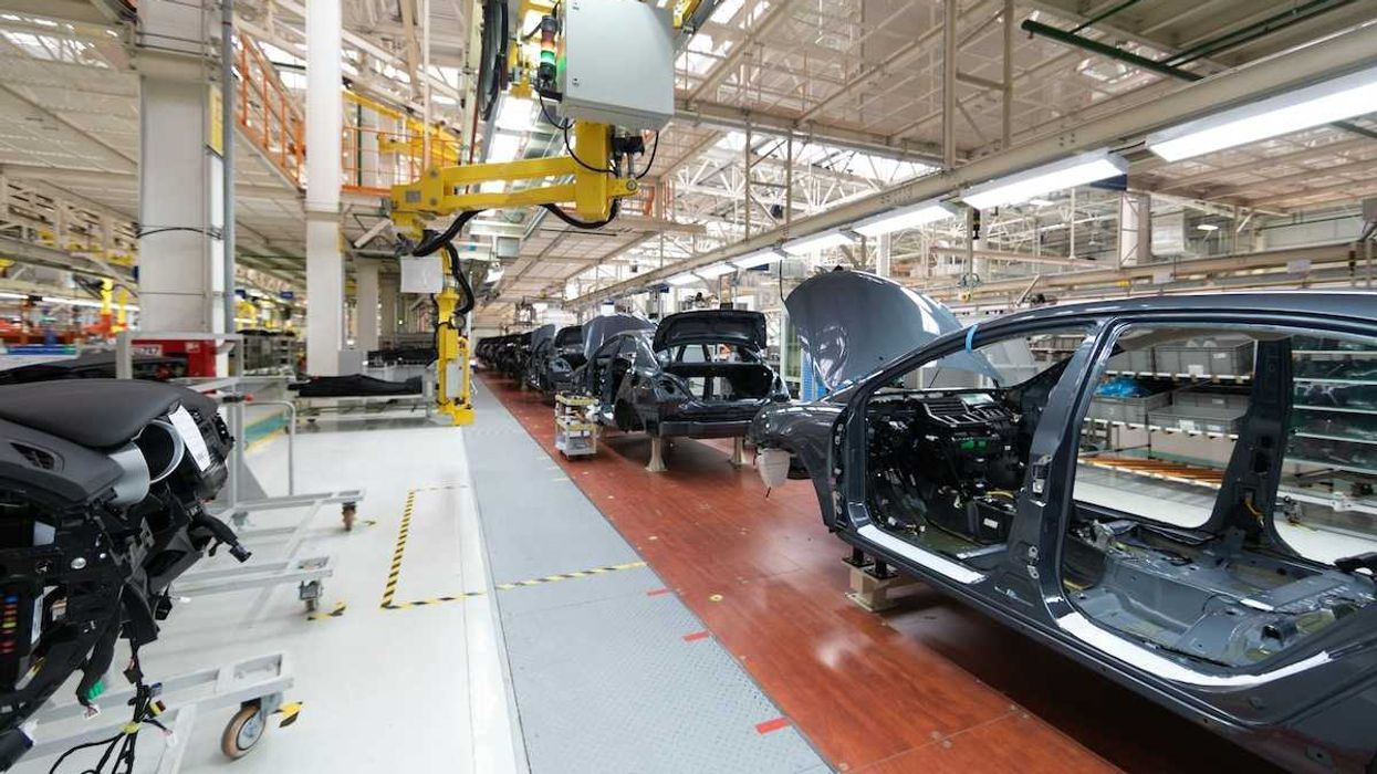 Automobile assembly line