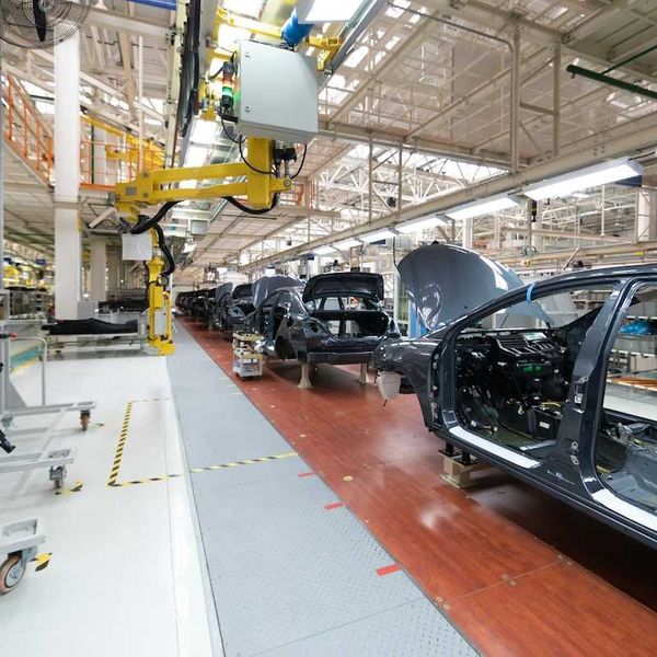 Automobile assembly line