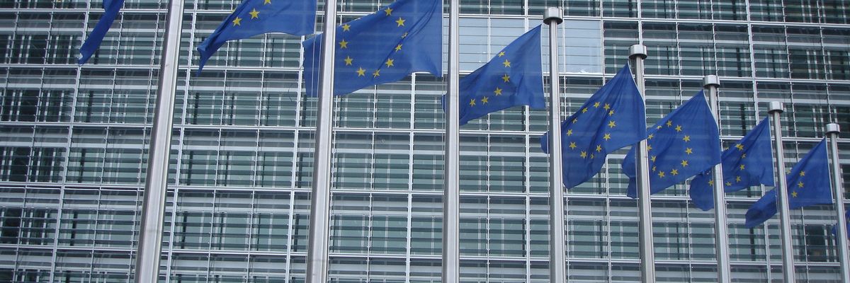 Berlaymont building, headquarters of the EU Commission in Brussels