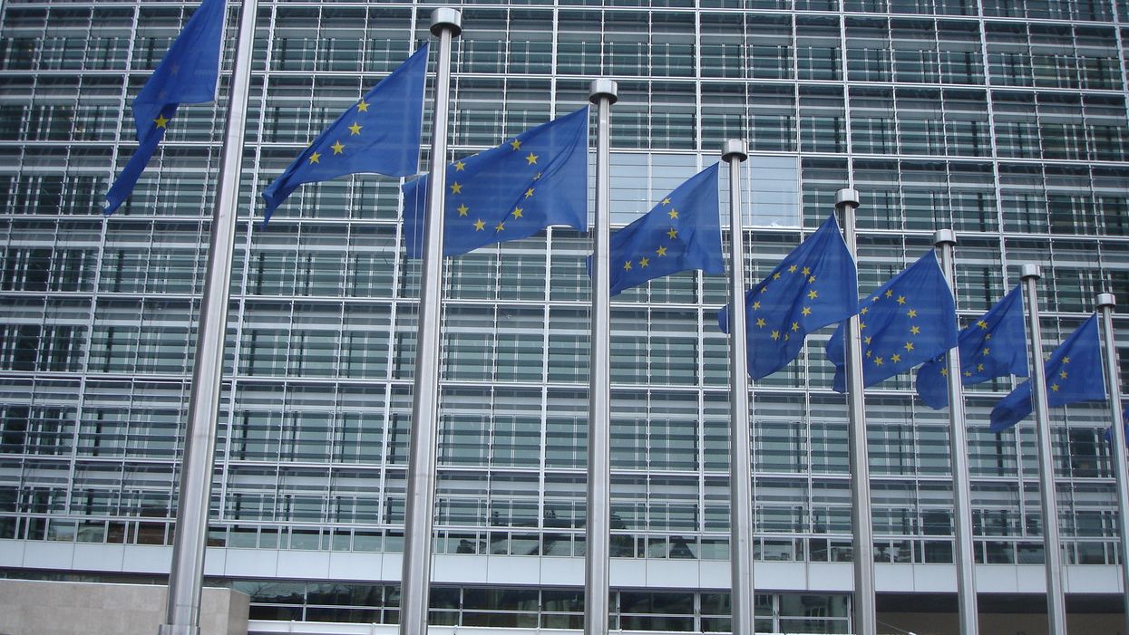 Berlaymont building, headquarters of the EU Commission in Brussels
