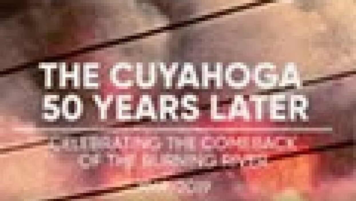 Peter Dykstra: A river burns through it