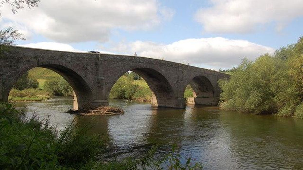 chicken farm river wye water
