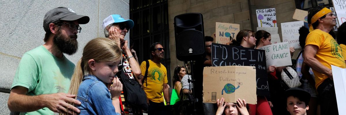 children climate change strike
