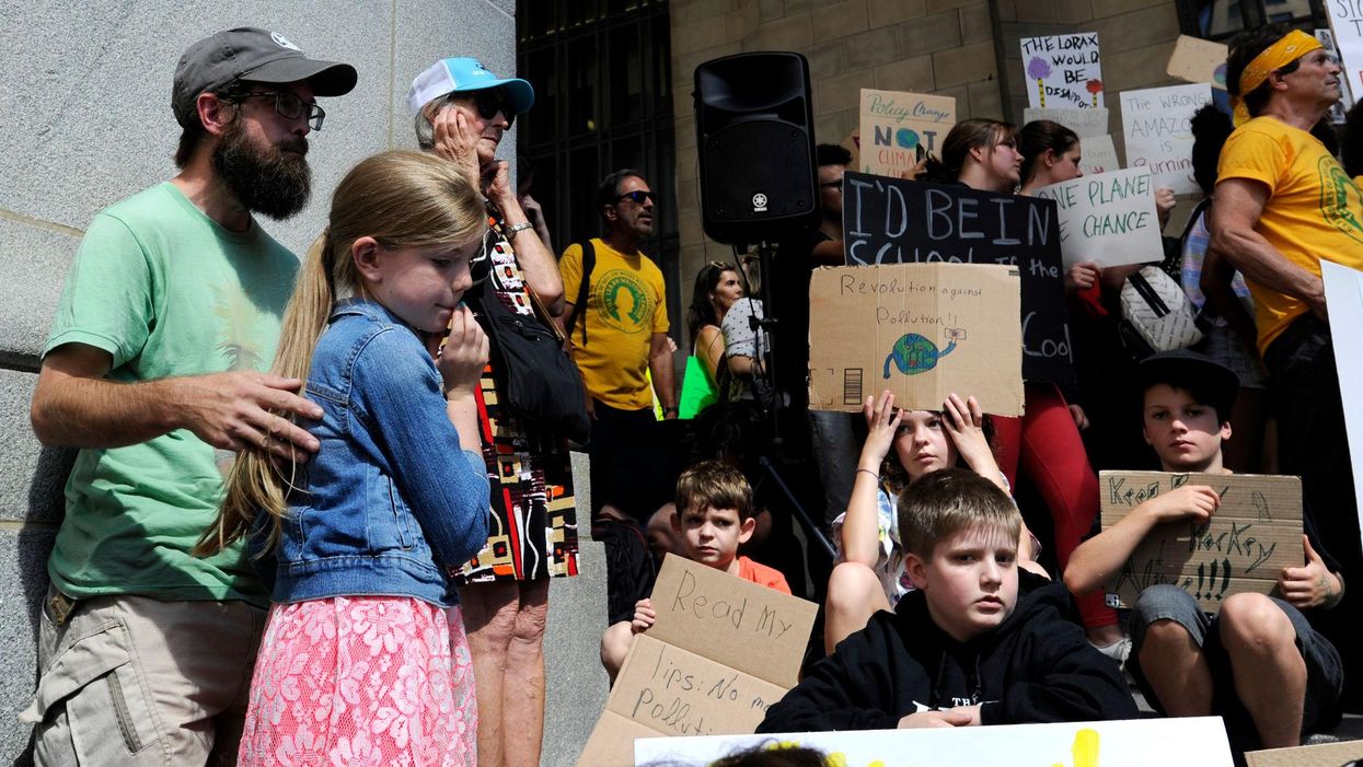 children climate change strike