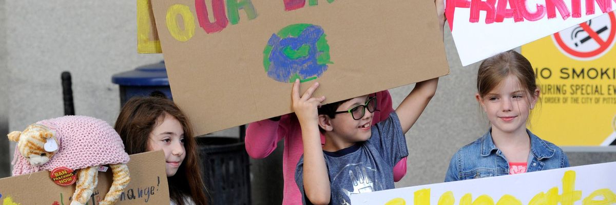 Children climate change