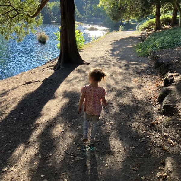 children nature