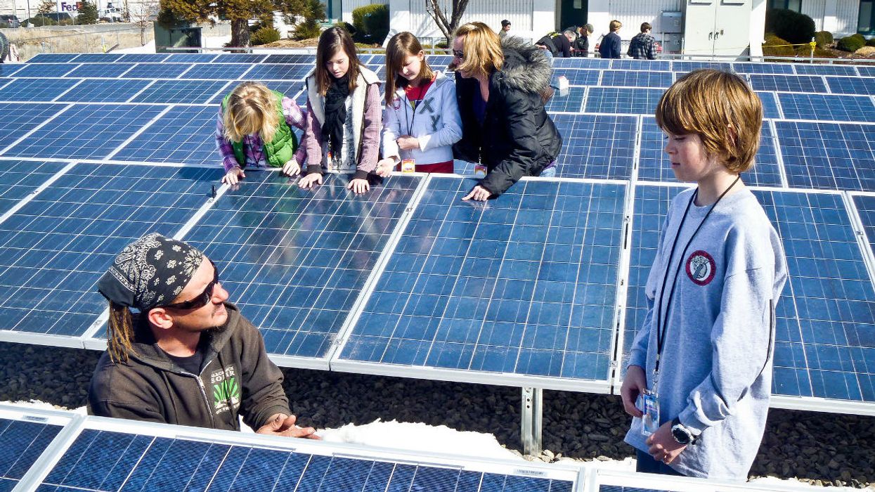 Children solar panels