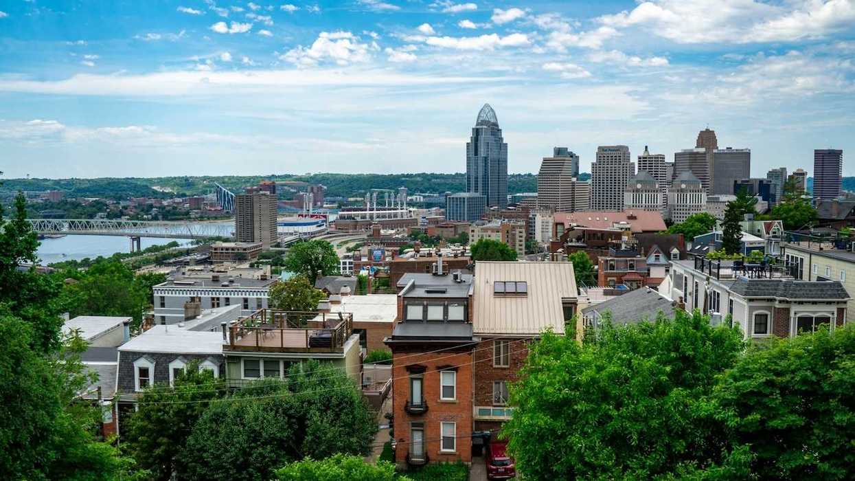 Cincinnati, Ohio, daytime cityscape