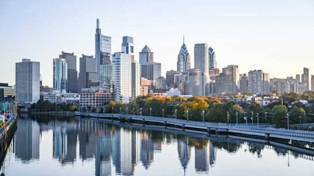 City center skyline of Philadelphia