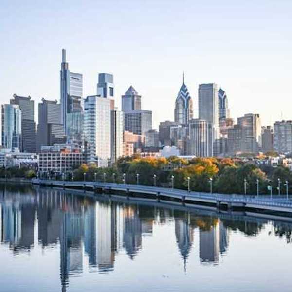 City center skyline of Philadelphia
