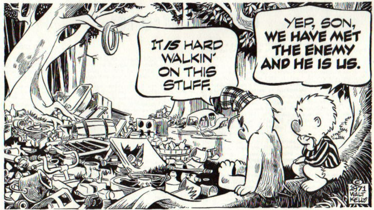 Climate change Pogo warning