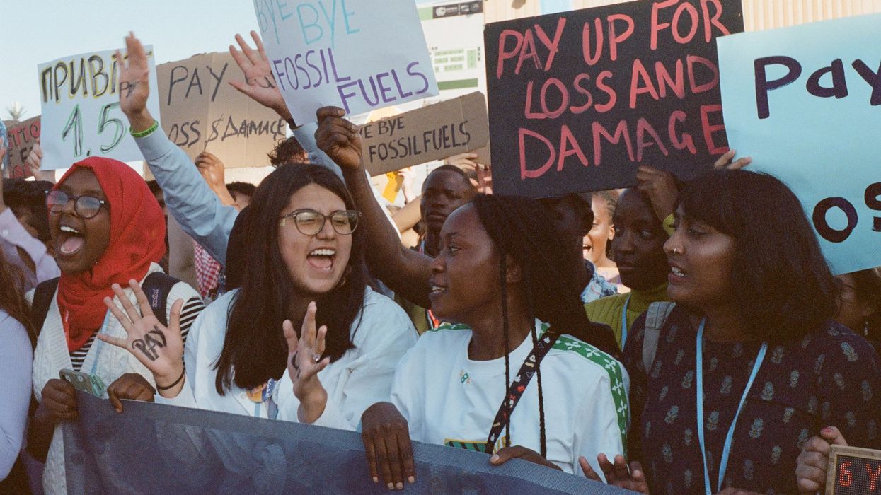 climate change protest