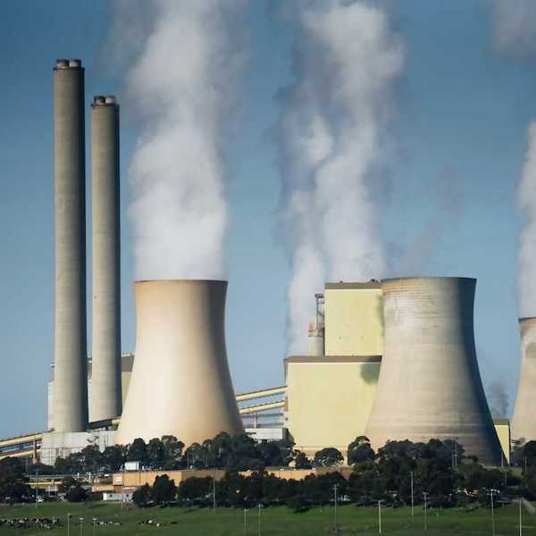 Coal-fired power station, Victoria, Australia