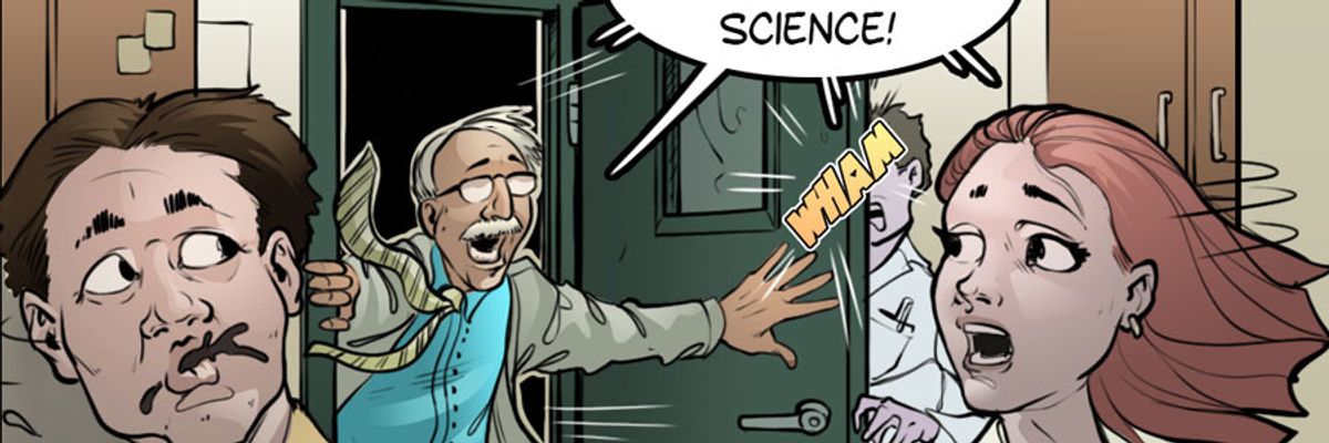 comic warning about ignoring science