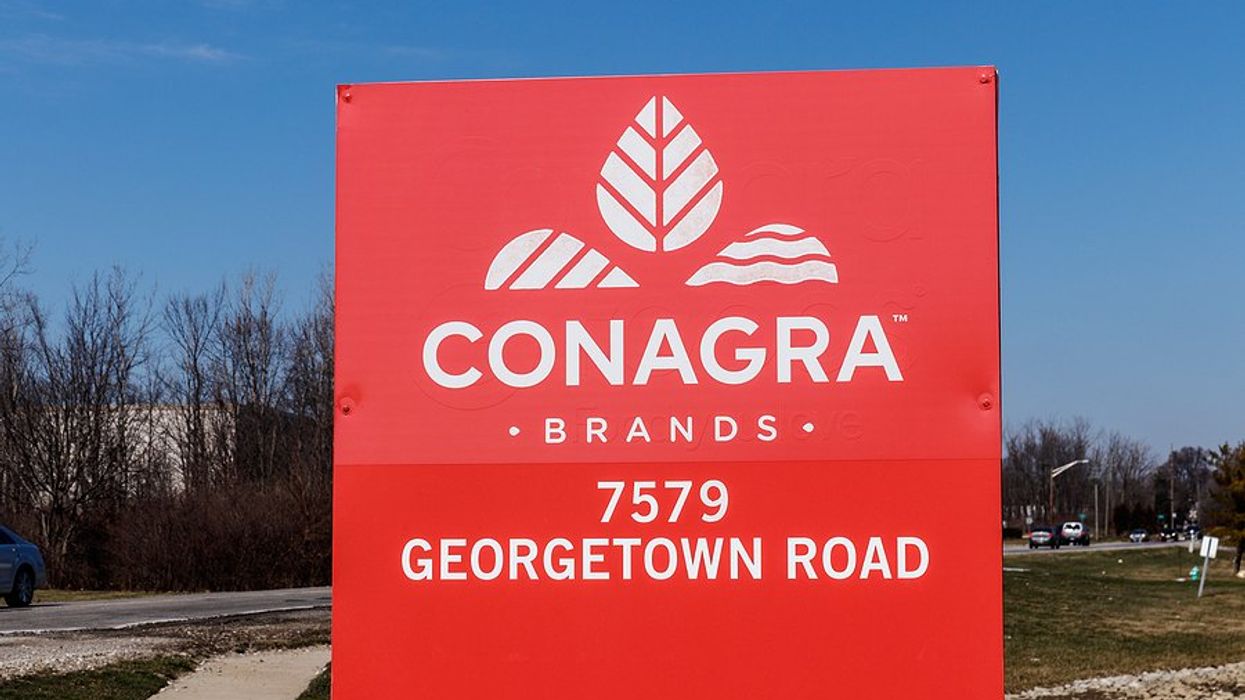 Conagra sign outside a business park.