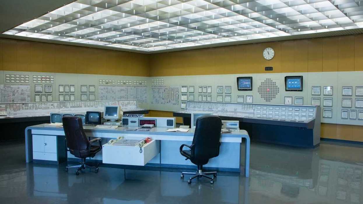 Control room of nuclear power plant: Zwentendorf, Sonnenweg, Zwentendorf, Austria