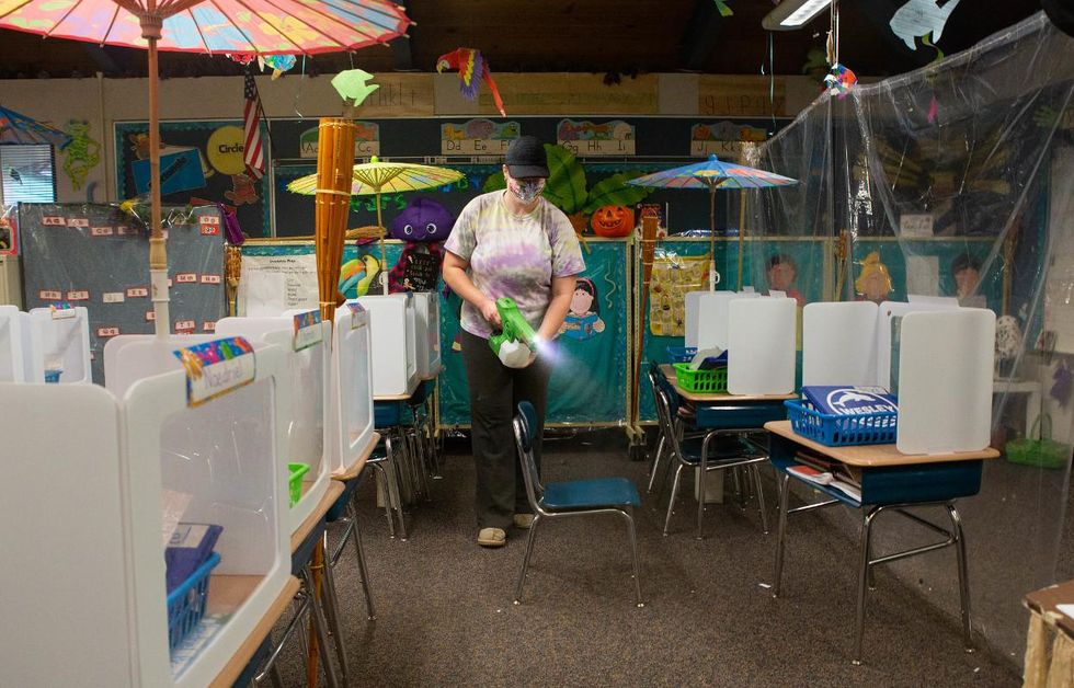 COVID -19 school disinfect