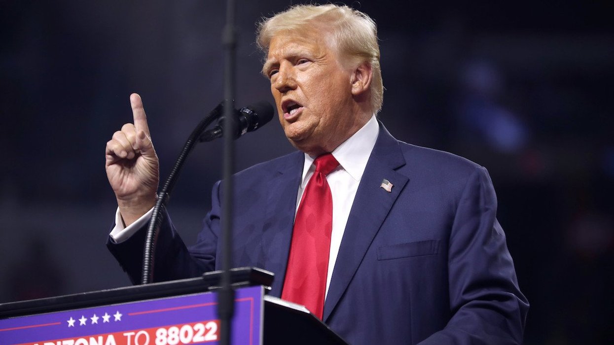 Donald Trump speaking