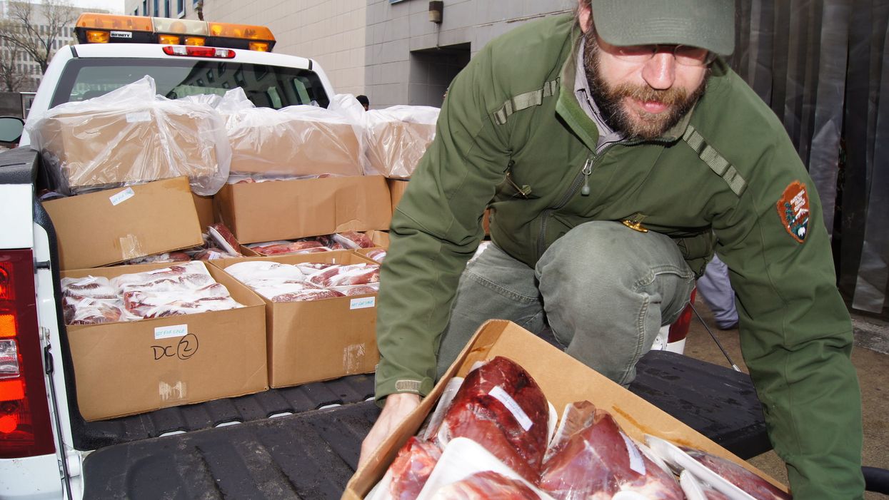 Donated venison