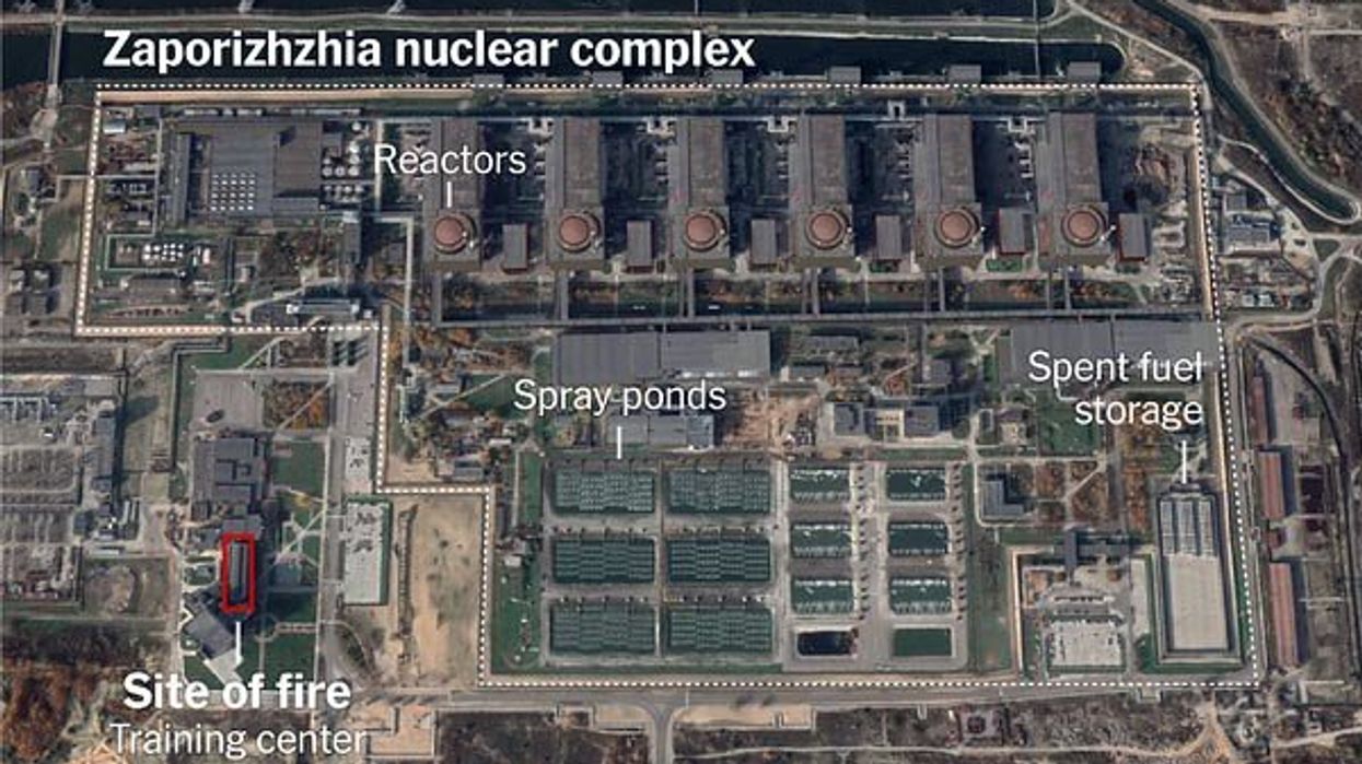 Drone strikes on Ukraine nuclear plant