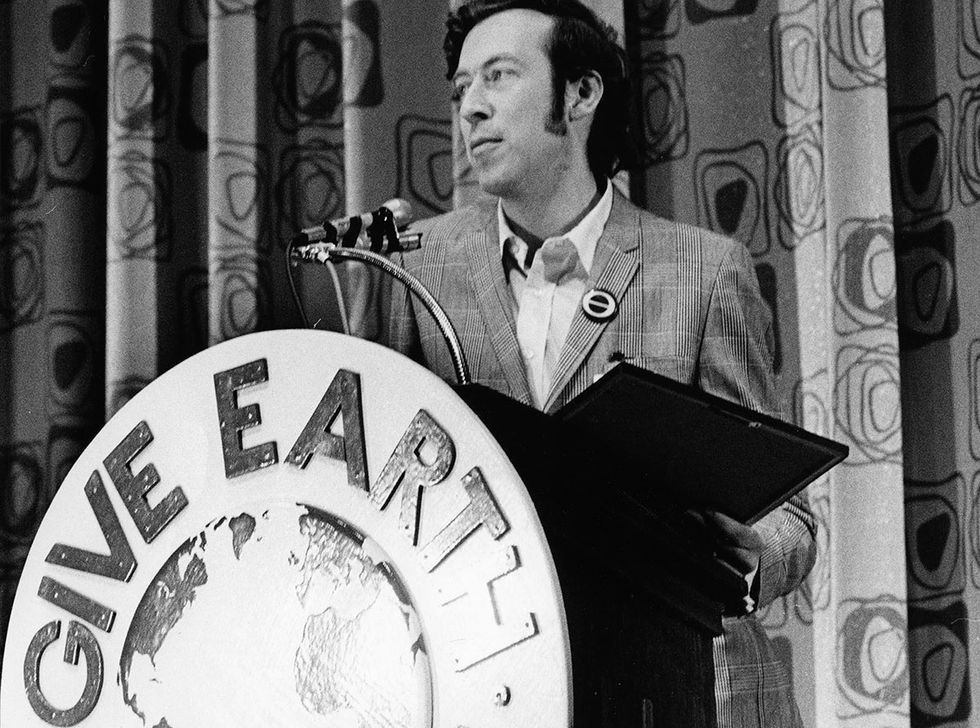 Earth day speaker 1970