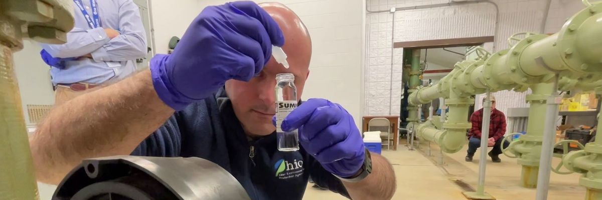 East Palestine water testing