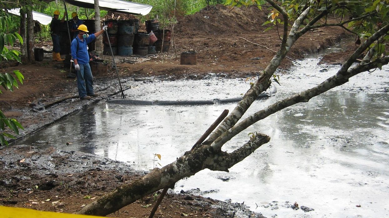 Ecuadorian Amazon oil influence