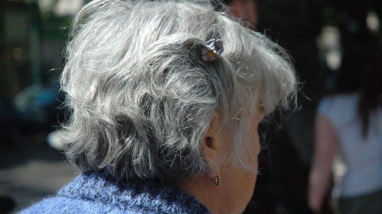 elderly woman