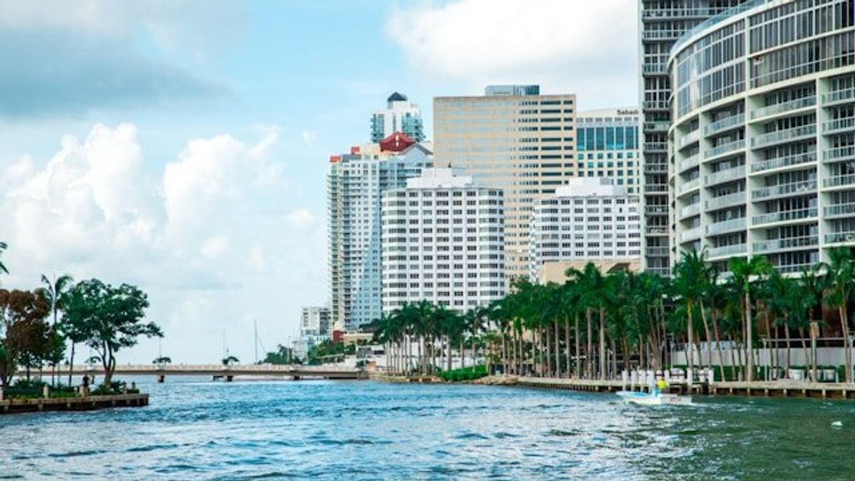 Florida waterfront skyscrapers