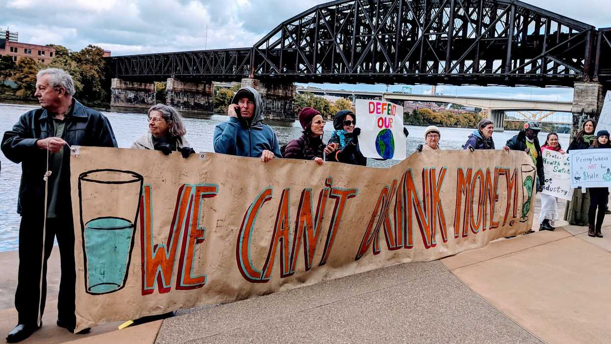 Fracking conference and opposing tribal rally highlight competing visions for Western Pennsylvania’s future