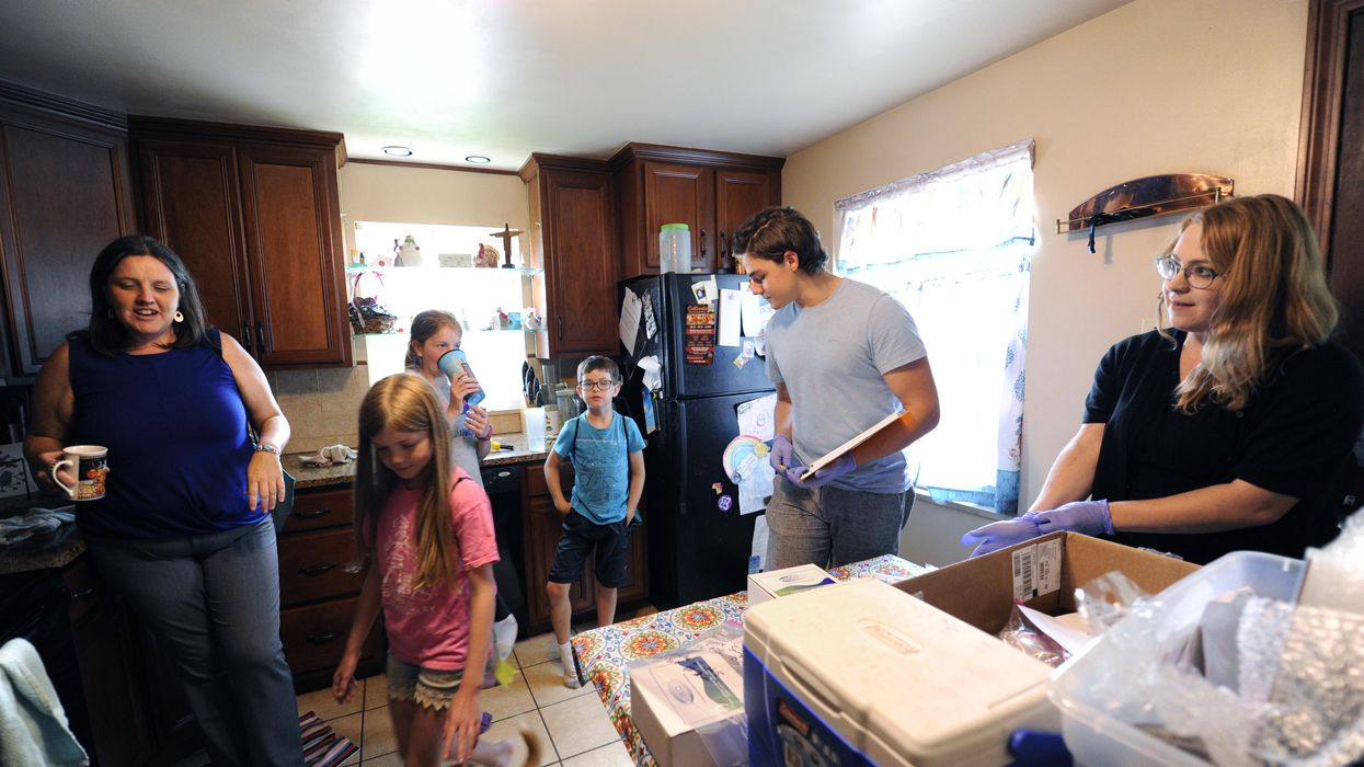 Fracking pollution in families