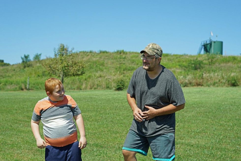 Fracking rural Pennsylvania