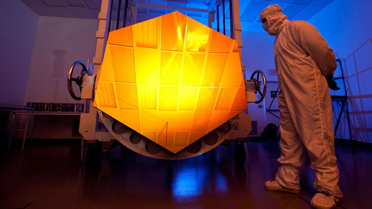 Geoengineering uses space mirrors to solve climate change