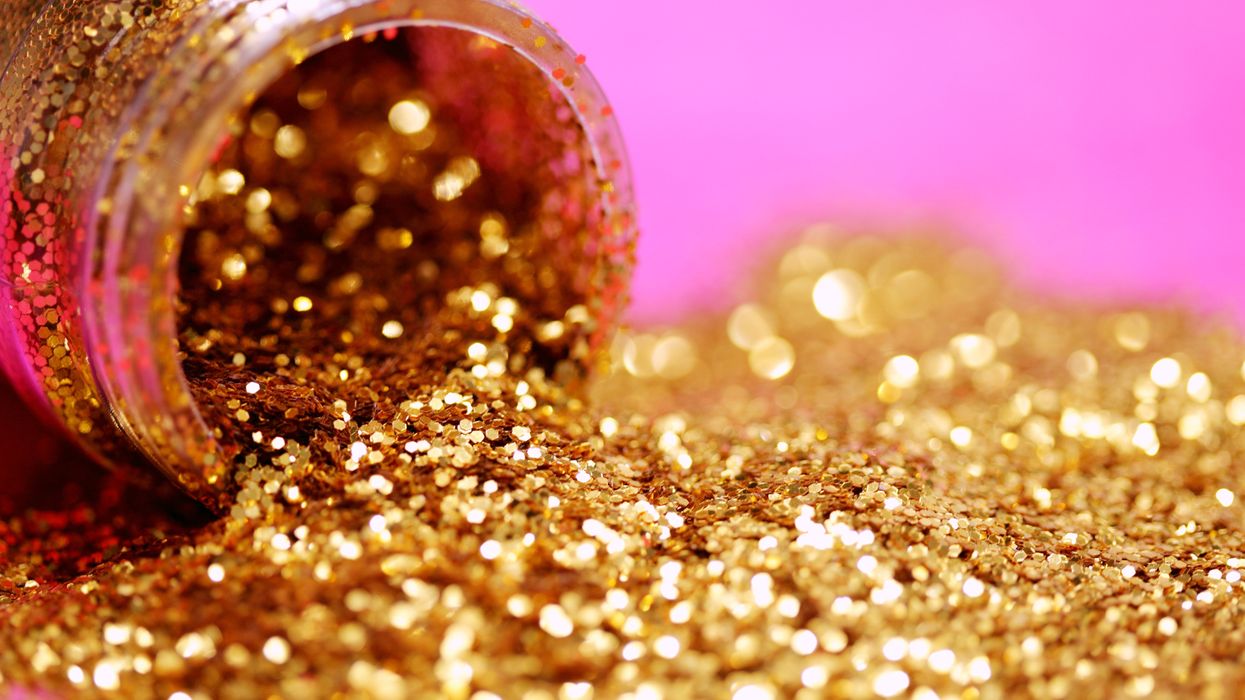 glitter gold