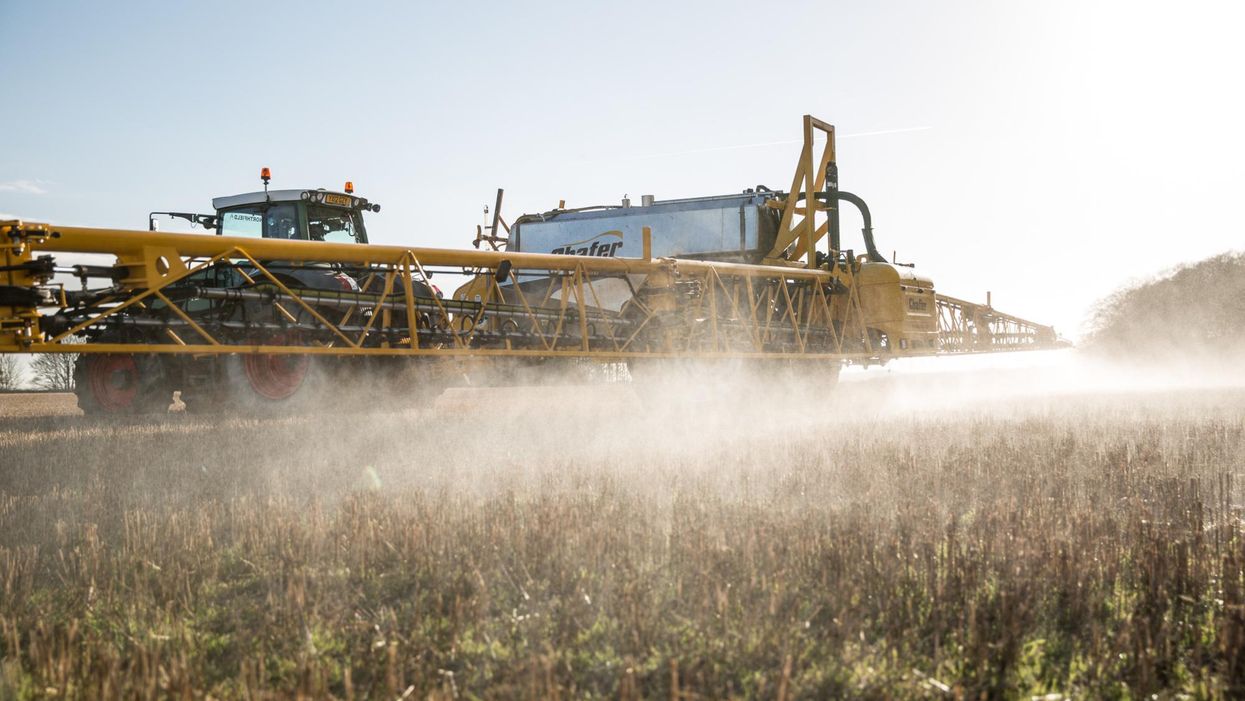 glyphosate herbicide pesticide crop spray