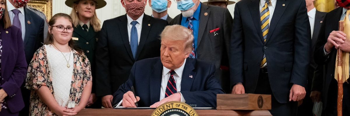 Great American Outdoors Act President Trump