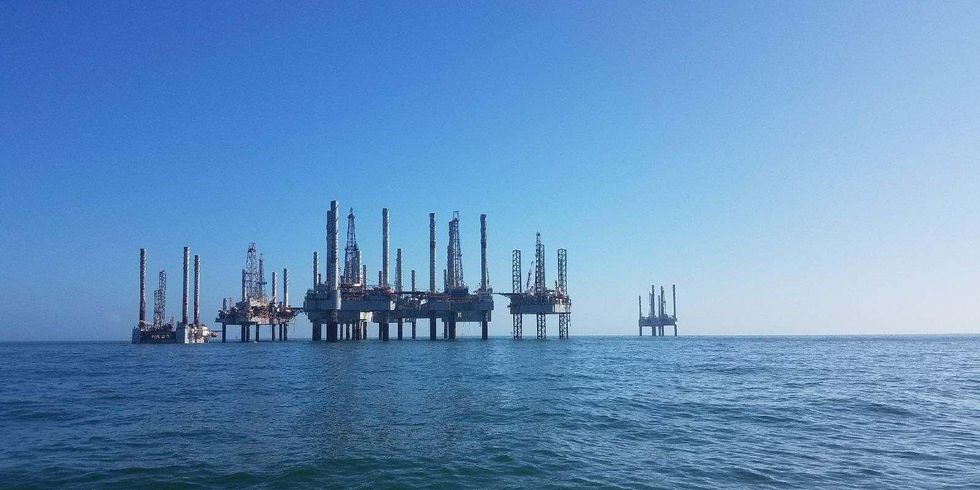 Gulf of Mexico oil and gas drilling