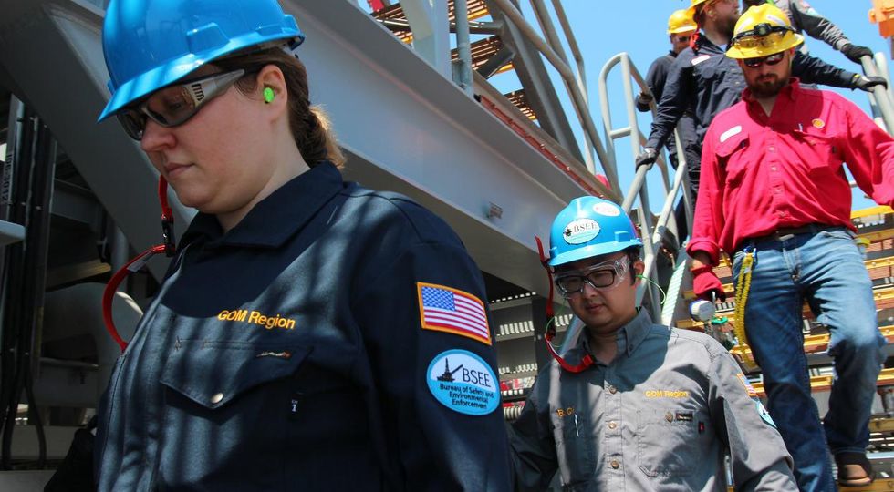 Gulf of Mexico oil and gas drilling