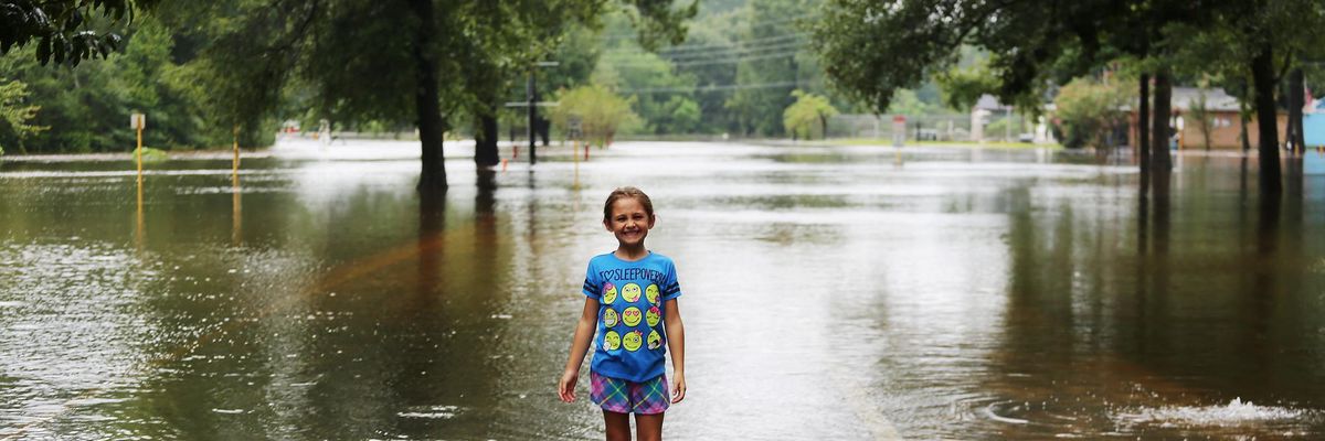 hurricane harvey children