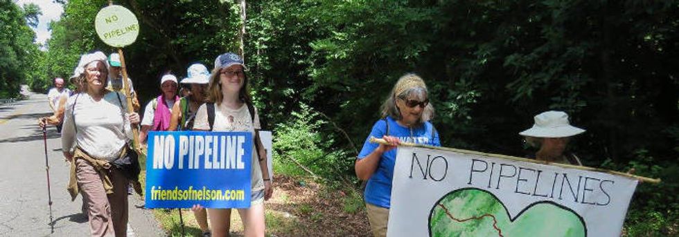 Walking the Line: A two-week journey on the Atlantic Coast Pipeline.